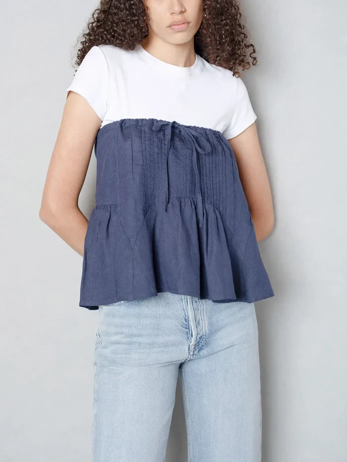 ANEMOIA Maris Skirt - Navy - Uncategorized ETEK