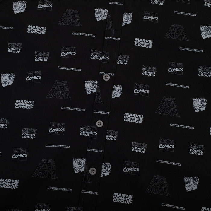 Marvel Classics Button-Down Shirt - Heroes & Villains-Marvel-Button-Down