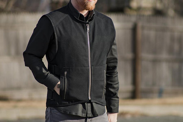 Men's Textile Knox Vest Black: Features:
20 oz