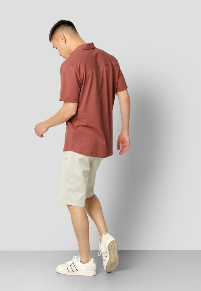 Clean Cut Copenhagen Milano twill chino shorts Shorts Ecru