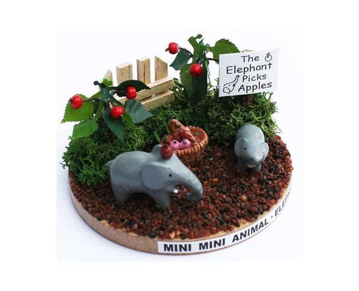 Miniature Animal Craft: Elephant Toys and Games Sugoi Mart