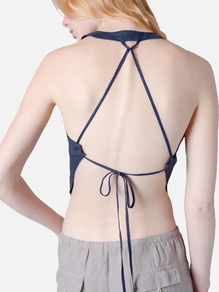 ANEMOIA Minuit Top - Navy - Uncategorized ATLET