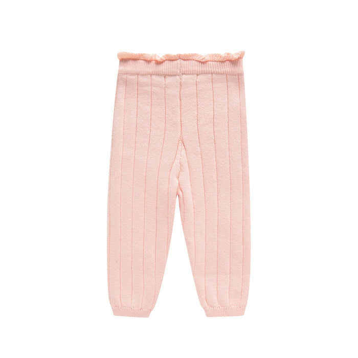 Louise Misha Moldavia Baby Leggings Knitted Blush