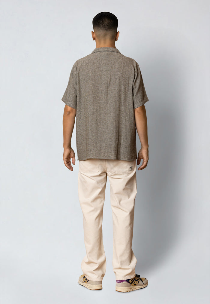 Fat Moose NOVA S/S SHIRT Skjorte S/S Army Melange