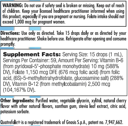 Nutra Biogenesis Methyl Factors Liquid 2