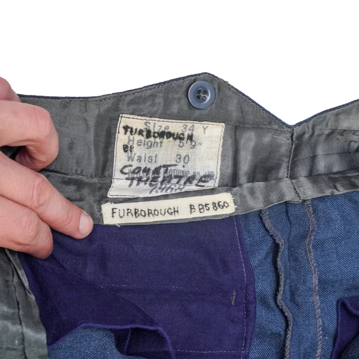 NZ Air Force Wool Service Dress Trousers - Small, Item 2 - New Zealand Air Force Surplus - Dress Trousers