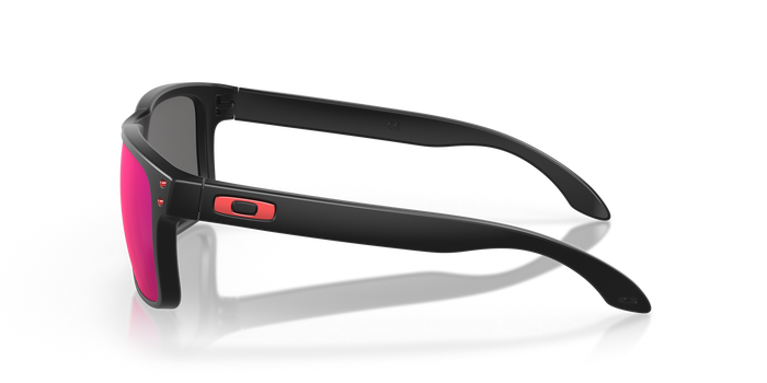 Oakley Holbrook, Matte Black Red Iridium, Virat Series - Sun Glasses