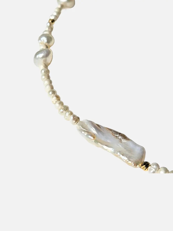 L'ATELIER DES PERLES Perle Doğal Barok İncili Kolye - Uncategorized KOLYE
