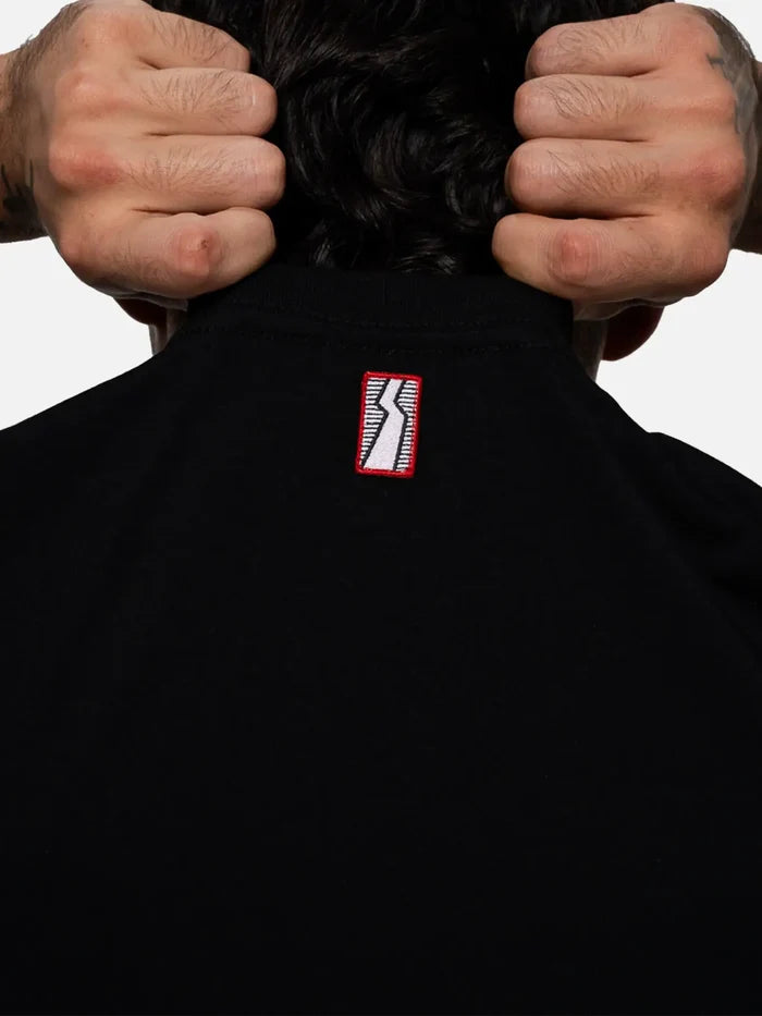 BETWEEN SIDES Pocket Tee - Black - T-Shirts T-SHIRT