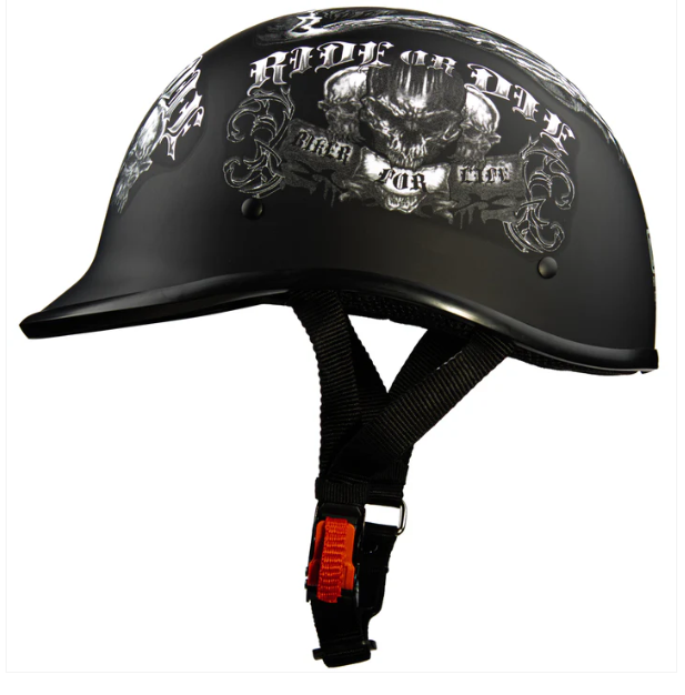 Polo Helmet Ride Or Die: Description
SOA inspired helmet Fits great!!! World's Smallest Lightest DOT polo Helmet here in the