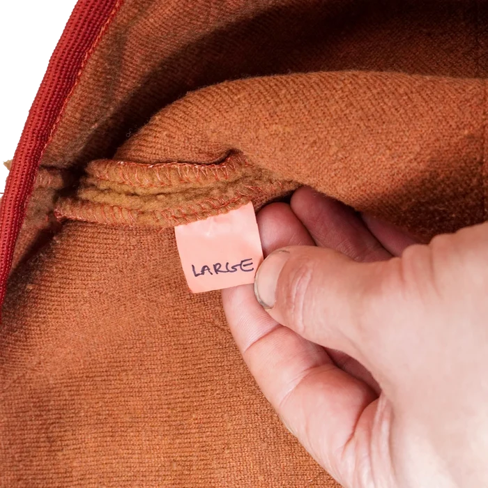 Production Made Brown Fleece Vest - Large, Item 2 - Film Production Used - Vests