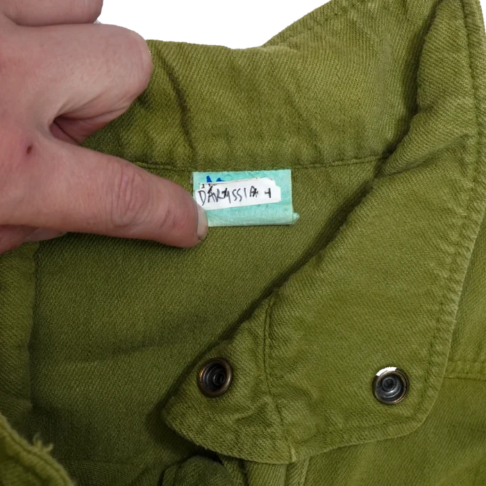 Production Made Olive Coveralls - Small, Item 2 - Film Production Used - Overalls