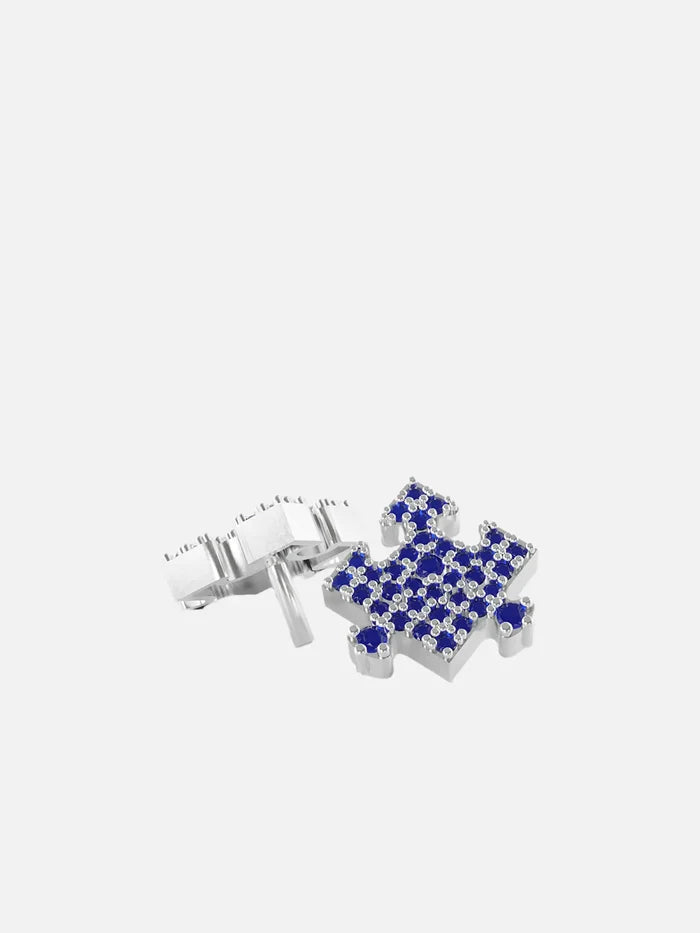 EPIPHANY LONDON Puzzle Earrings - Silver - Uncategorized KÜPE