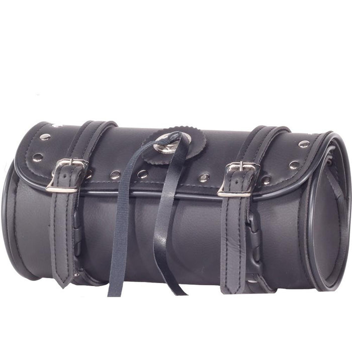 PVC MC Tool Bag With Studs Black 12-Inch: Features:
Universal Fitting
Includes a hard Sheet Inside the Bag
Heavy Duty Quick