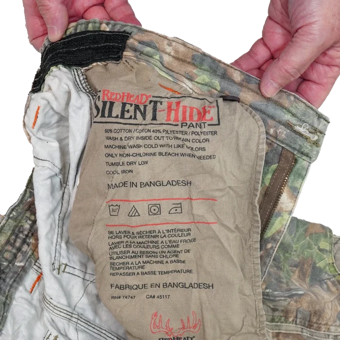 Redhead Silent-Hide Realtree Field Trousers - Large - Army & Outdoors - Cargo Trousers