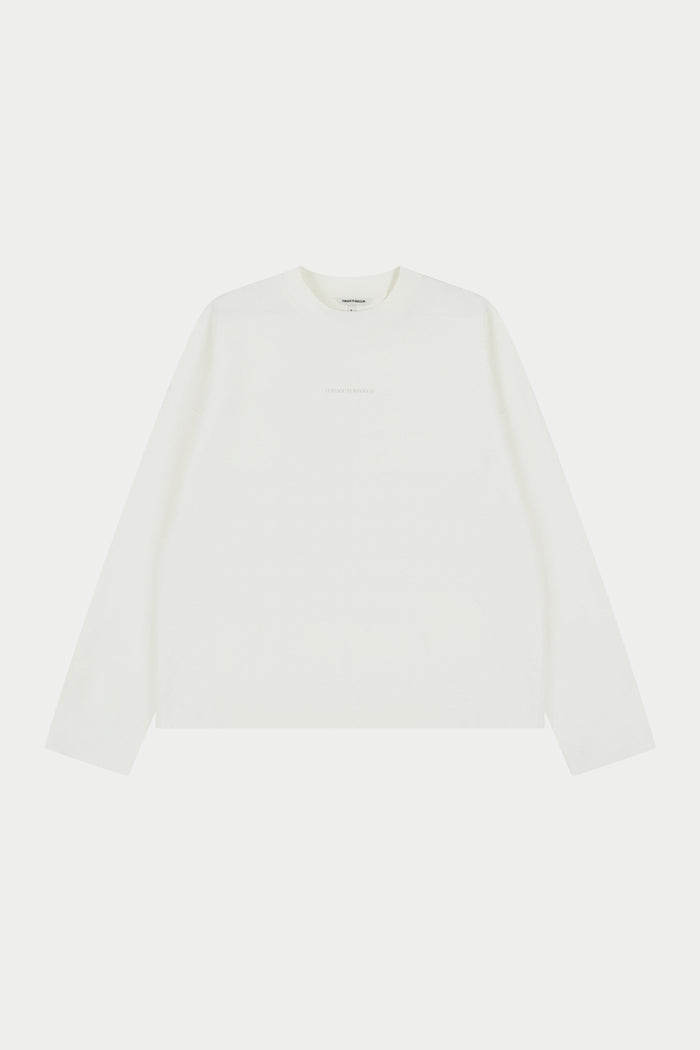White t-shirt on a light background