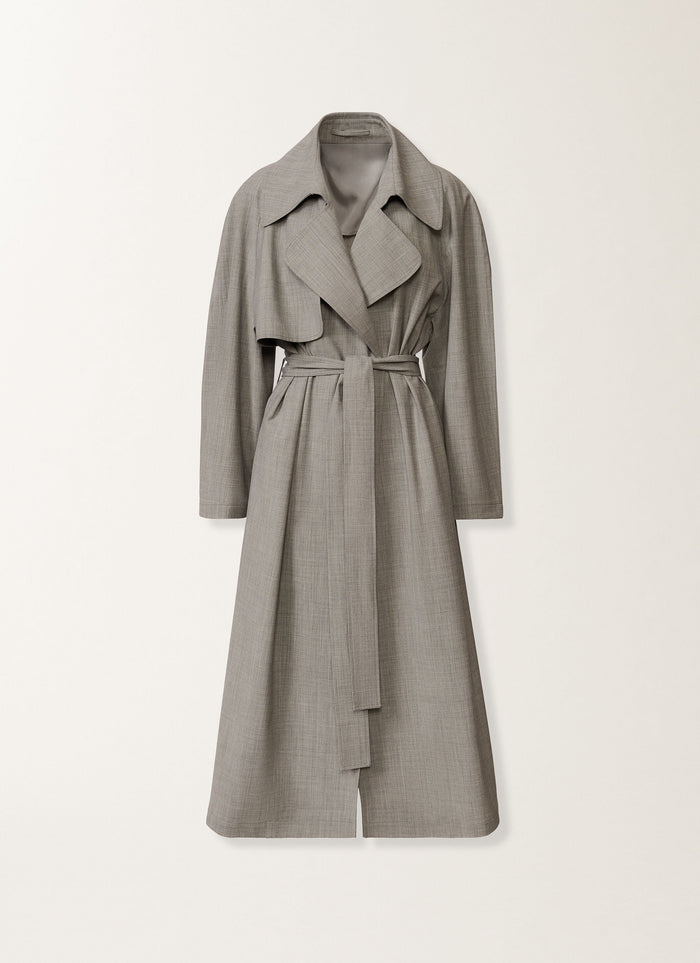 Rich-Styled Viscose Trench Coat