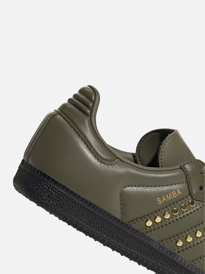 ADIDAS ORIGINALS Samba OG W "Medium Dark Khaki" - Sneakers SNEAKER