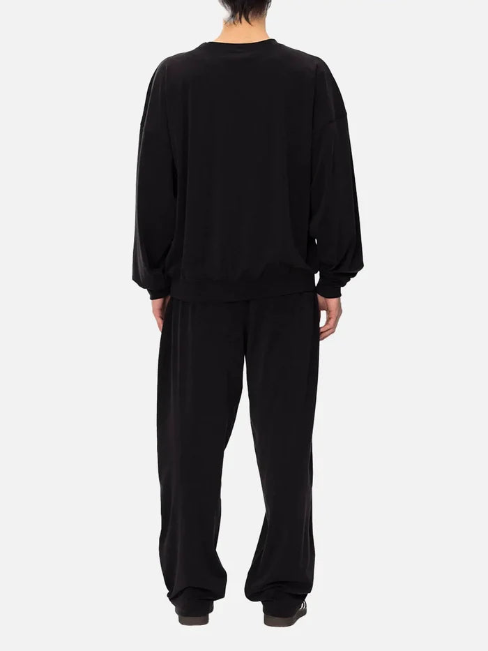 SOON TO BE ANNOUNCED Silky and Smooth Sweatpants - Black - Sweatpants EŞOFMAN ALTI