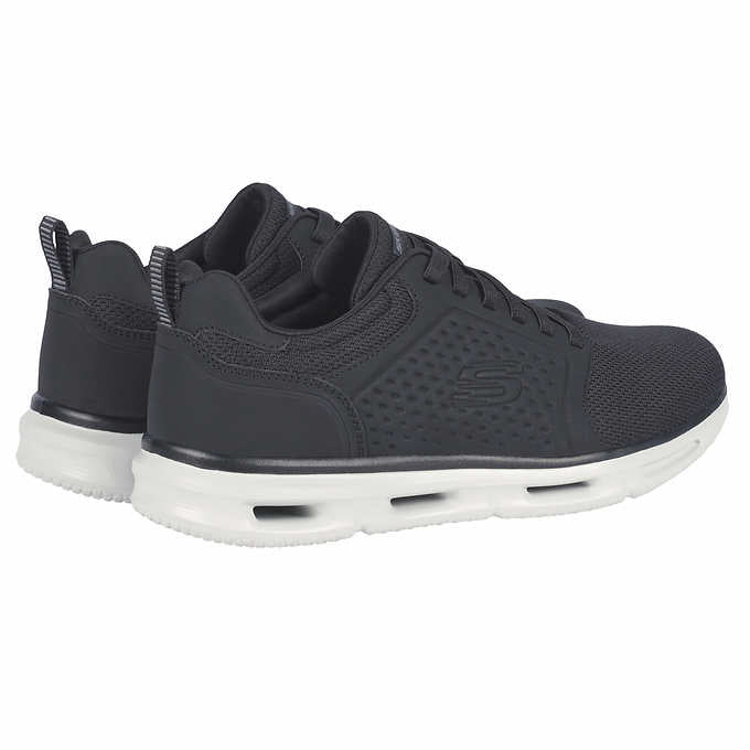 Skechers Men's Glide Lite Pacer Black Slip-On Shoes -16945