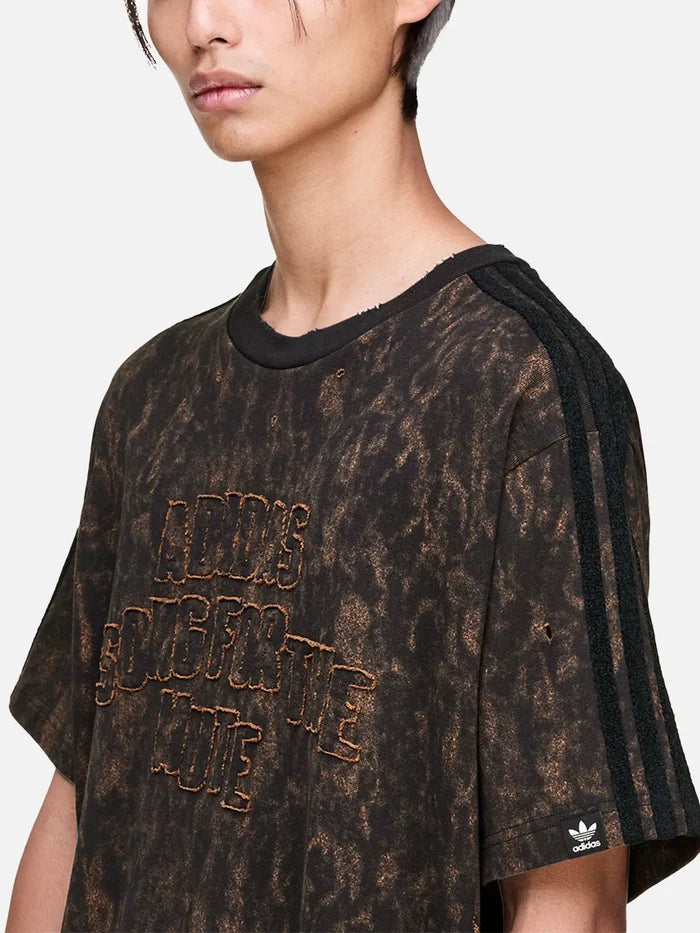 ADIDAS ORIGINALS Song for the Mute x adidas ADI006 Tee - Black/Wild Brown - Uncategorized T-SHIRT