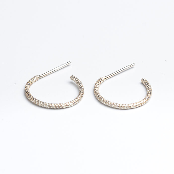 Sparkling Hoop Earrings