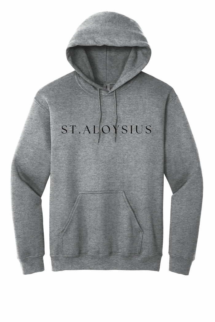St. Aloysius Graphite Hooded Sweatshirt (7th - 12th Grades)