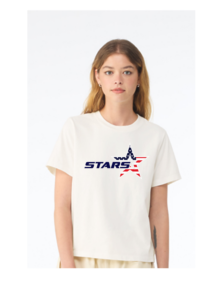 Stars Washed TShirt American Flag