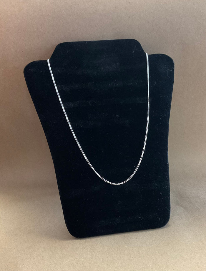 Sterling Silver Chain 18" Long