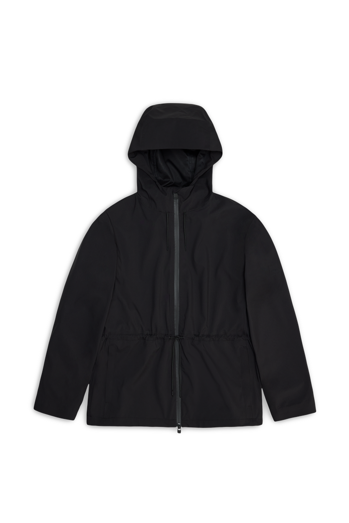 RAINS Suva Hardshell String W Jacket Black Jacket
