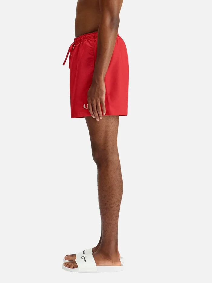 FRED PERRY Swimshorts - Burnt Red - Swim Boxers DENİZ ŞORTU