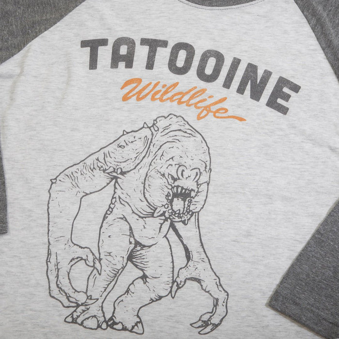 Tatooine Rancor Classic Comfort Raglan Tee - Heroes & Villains-Star Wars-Raglan