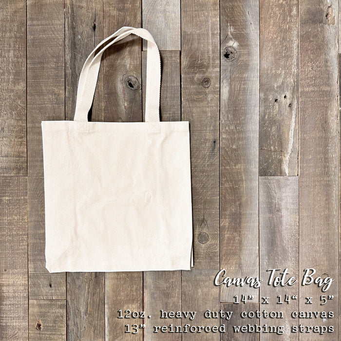 Teacher Wreath - Canvas Tote Bag