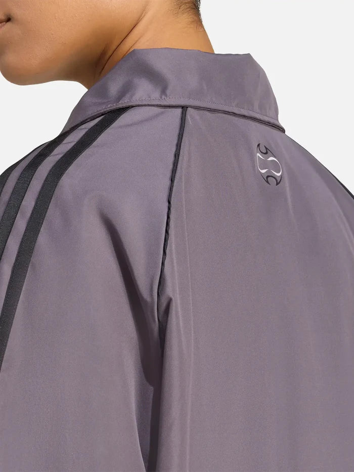 ADIDAS ORIGINALS Teamgeist Adicolor Oversized Woven TT - Grey Strata - Jackets EŞOFMAN ÜSTÜ