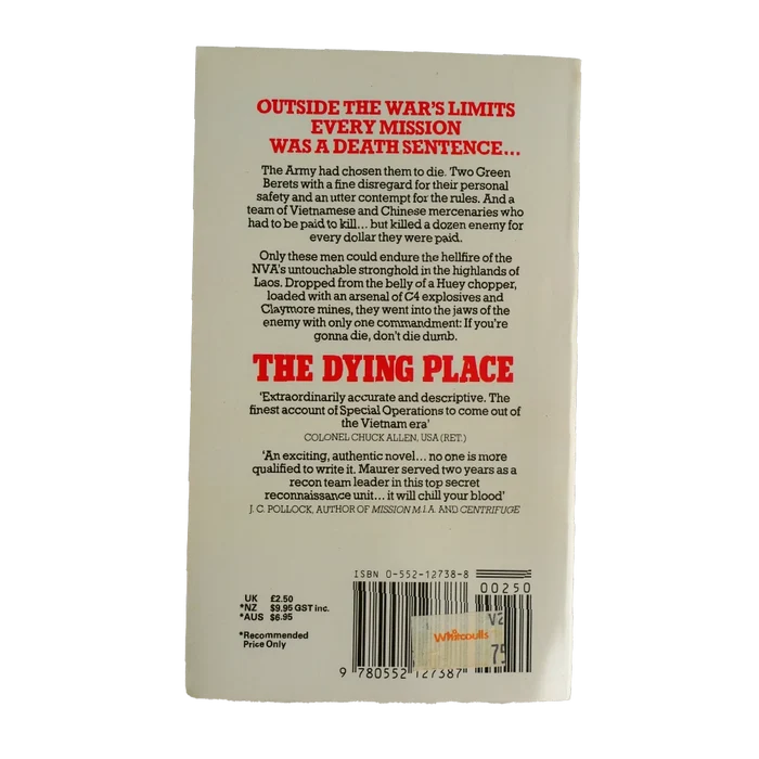 The Dying Place - David A. Maurer - Army & Outdoors - Books