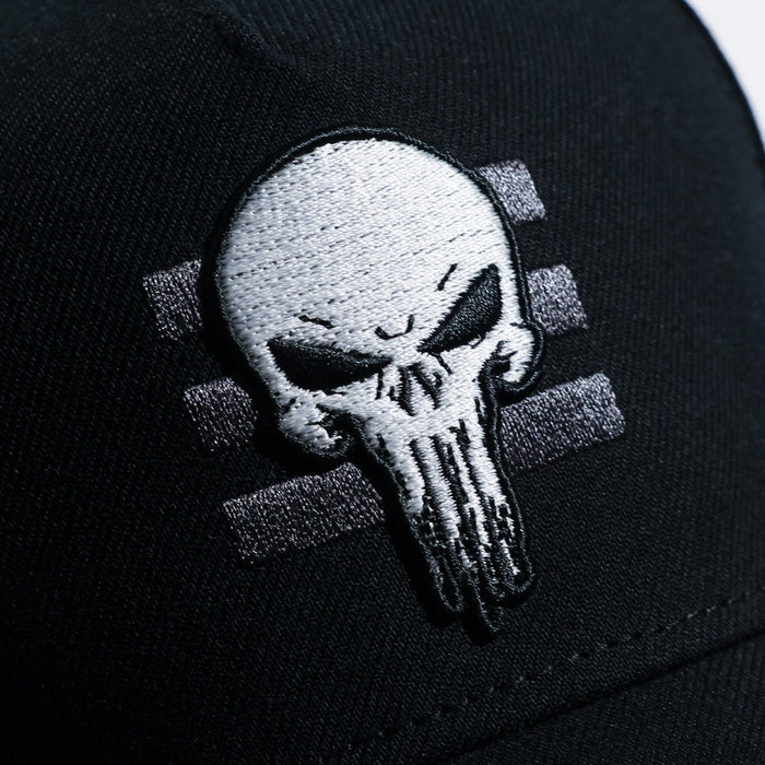 The Punisher Embroidered Snapback Hat - Heroes & Villains-Marvel-Snapback Hat