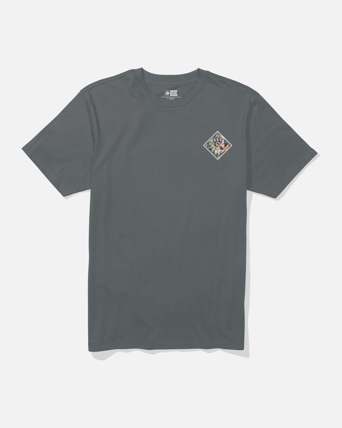 Tippet Fill Ss Tee - Charcoal