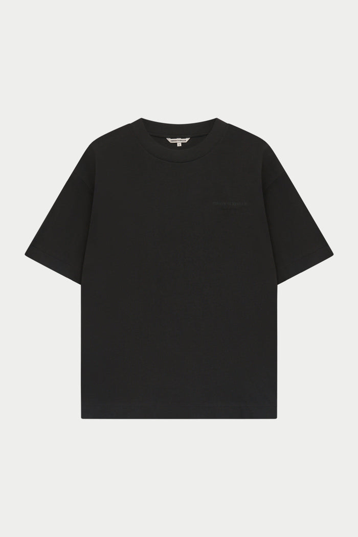TONAL COPYRIGHT MULTI GRAPHIC T-SHIRT - CHARCOAL