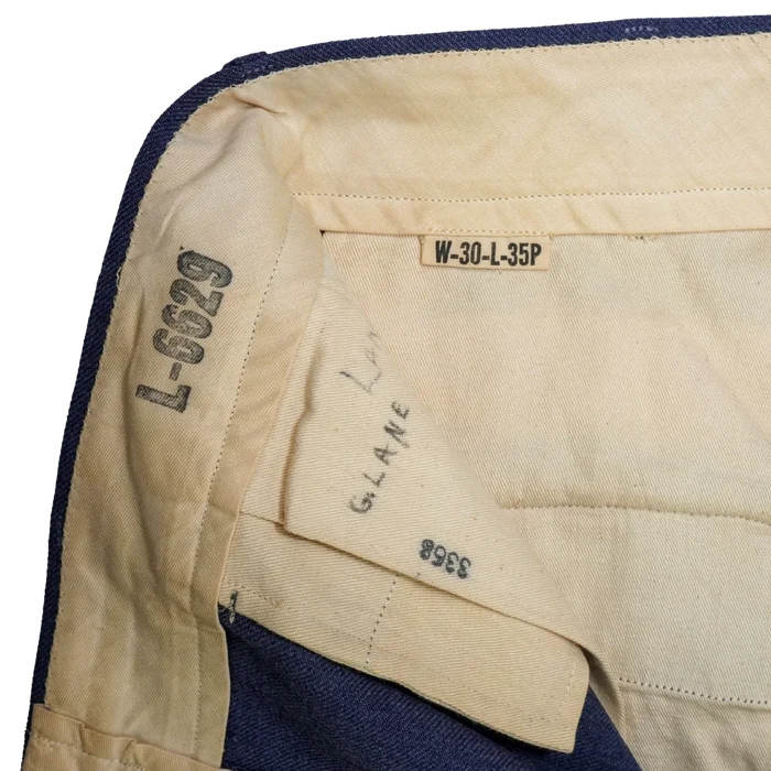 US Air Force 50s Wool Service Dress Trousers - 30x35, Small - US Air Force Surplus - Dress Trousers