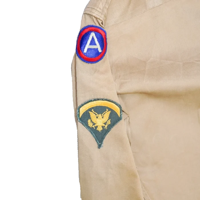 US Army 1946 Pattern Tan Service Shirt - Small - US Army Surplus - Service Shirts