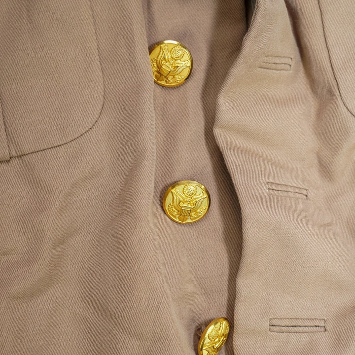 US Army 1950s Khaki Service Dress Jacket - Small - US Army Surplus - Dress Jackets