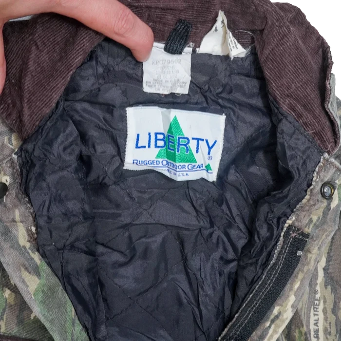 US Made Liberty Realtree Kids Lined Coveralls - Youth 12, Large - Army & Outdoors - Overalls