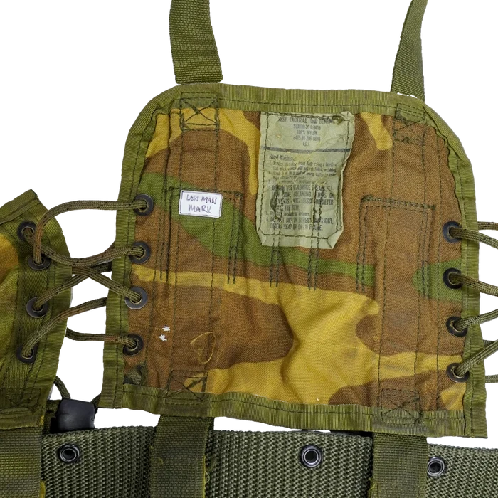 USGI 1st Gen Woodland Load Bearing Vest w/ Belt - Medium - Film Production Used - Combat Vests & Rigs