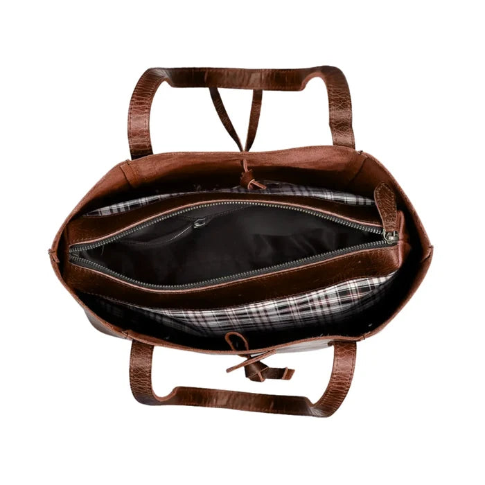 Verona Leather Tote Bag Combo for Women - Burgundy