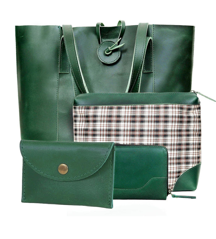 SMALL / Tote + Wallet + Vanity Bag + Coin Purse