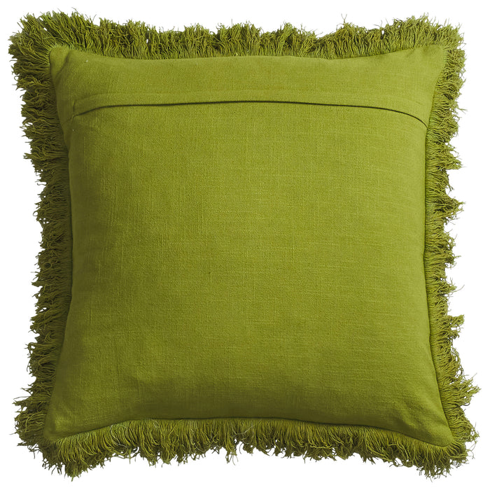 Vivi Appliqué Cushion - Juniper Feather Insert