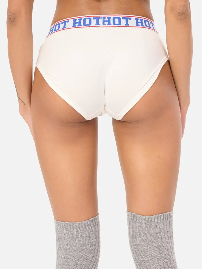 CARNE BOLLENTE Waistband Wishes - Off White - Uncategorized BOXER