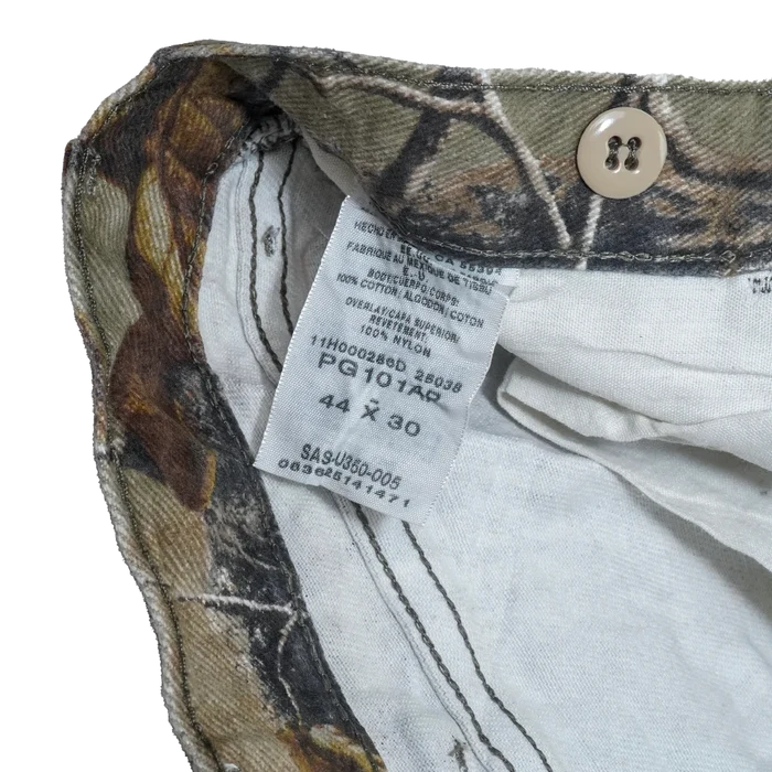 Wrangler Realtree Hunting Trousers - 44x30, 2XLarge - Army & Outdoors - Hiking Trousers