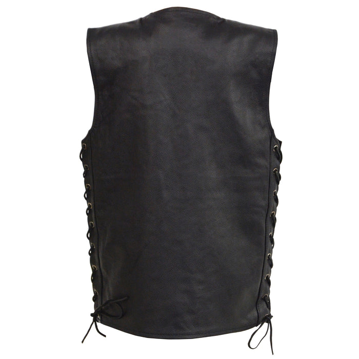 Youth Sized Side Laced Vest: Features:
Youth Sized Side Laced Vest
Soft Subtle Leather 1