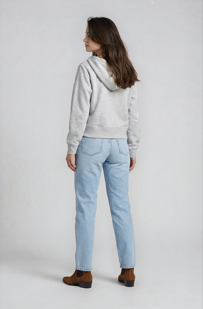 Zip Up Fleece Hoodie